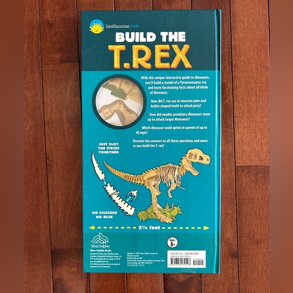 Smithsonian Kids Build the T. Rex Book and Puzzle - Picture 3 of 4